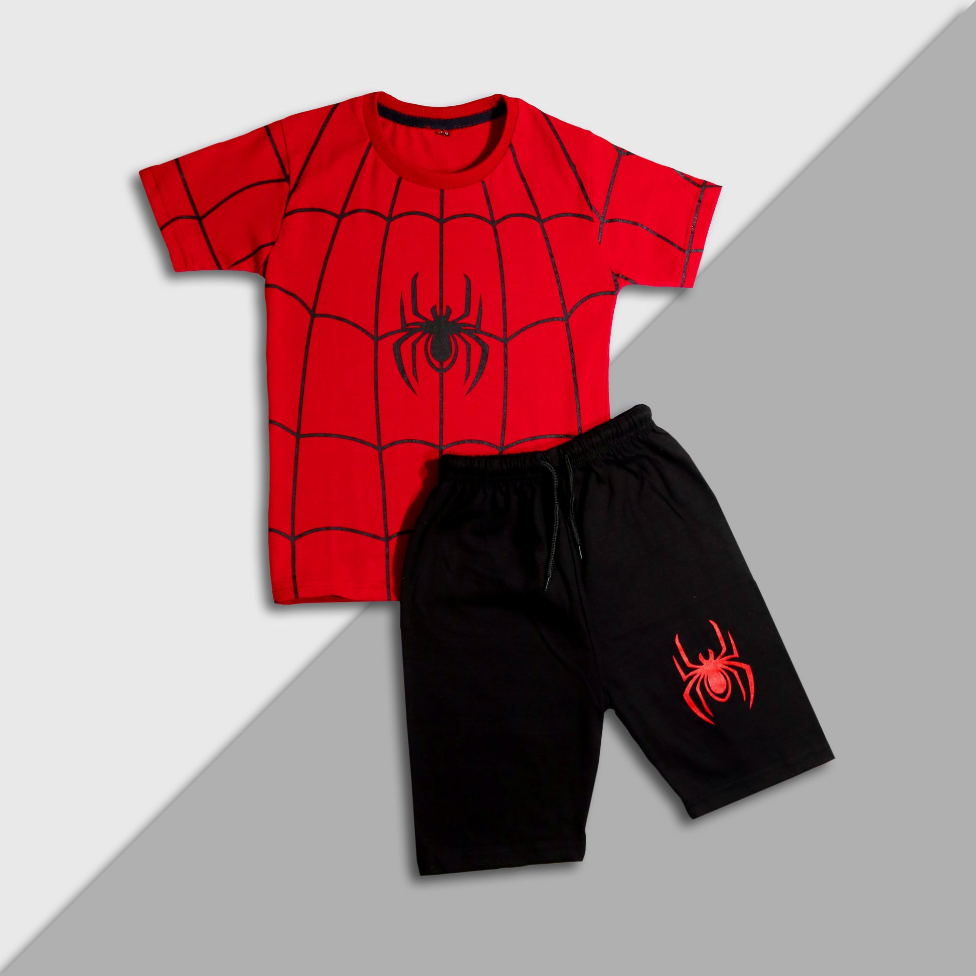 Spiderman T-Shirt And Shorts Set