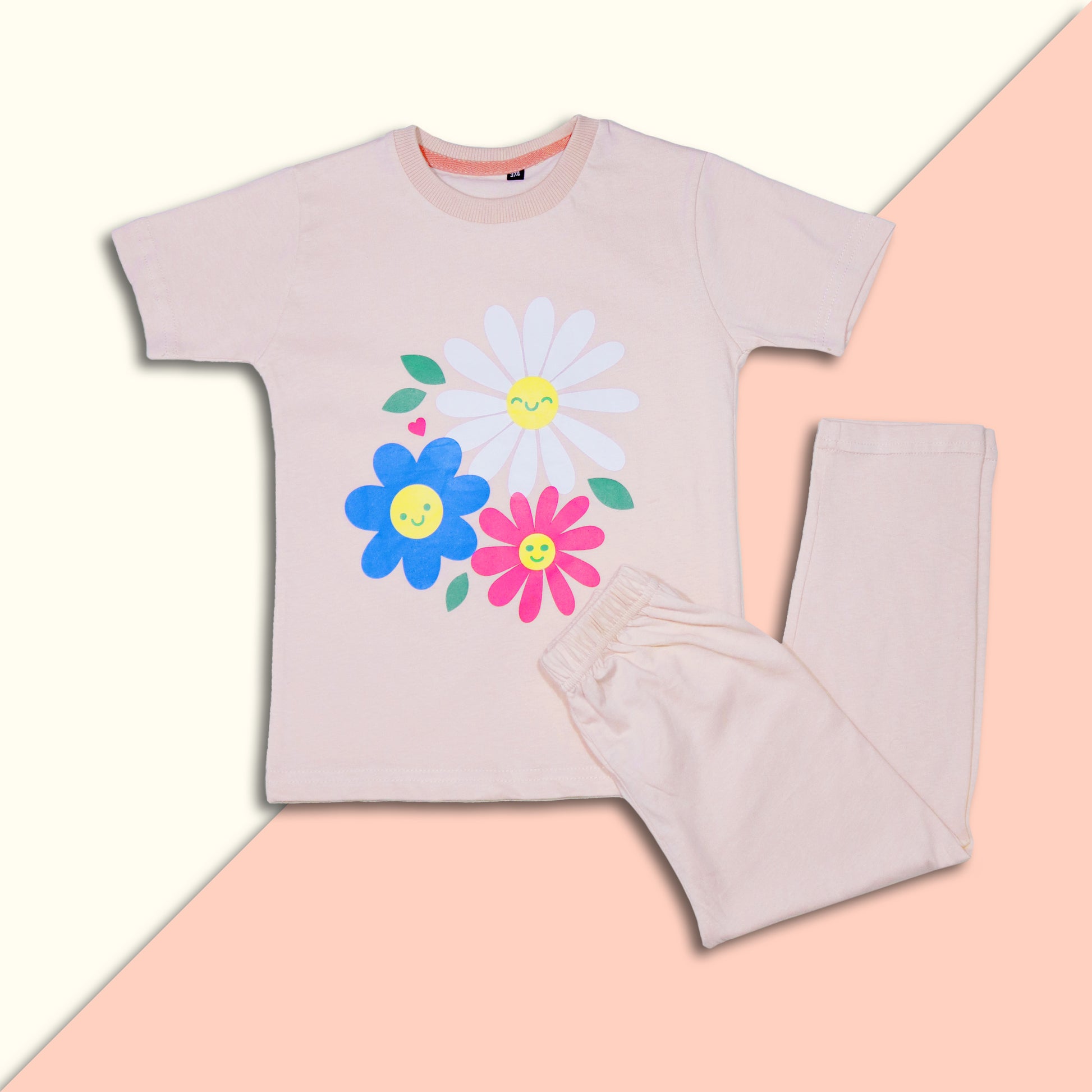 Daisy T-Shirt And Trousers Set