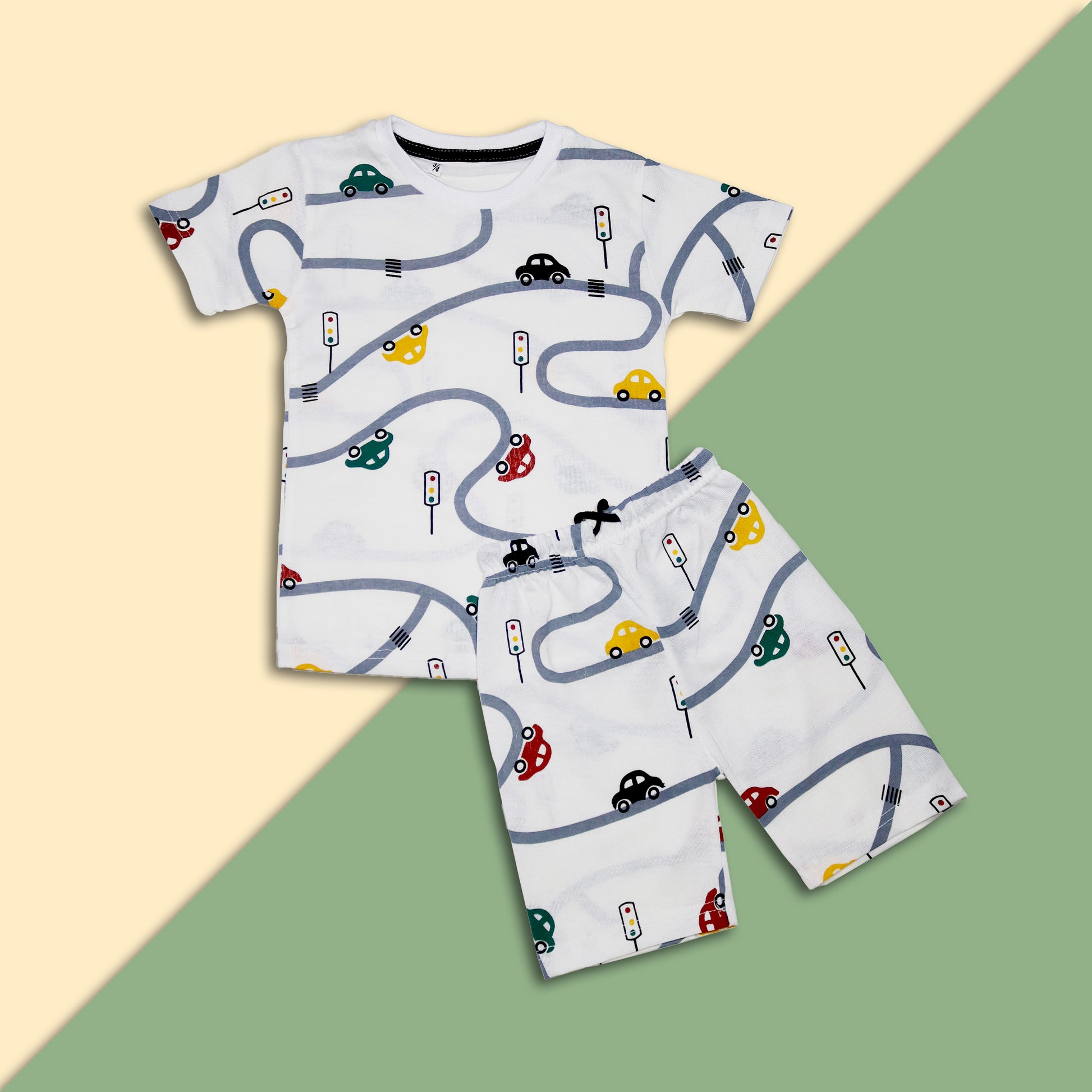 Cars T-Shirt And Shorts Set